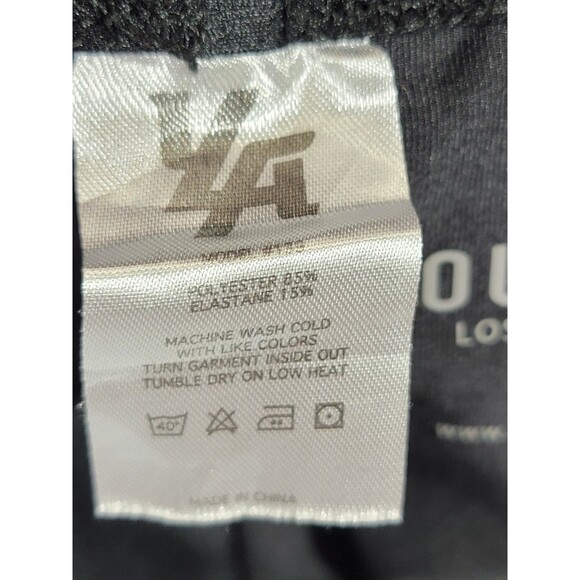 YoungLA XL Legging Shorts Layered Bodybuilding Gym Lifting Pants Workout Stretch - Picture 9 of 11